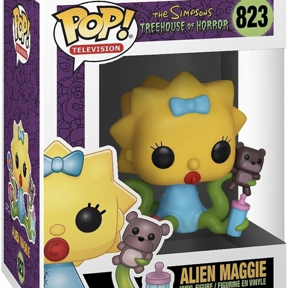 Funko Alien Maggie Figure with Yellow and Blue - Picture 2 of 9